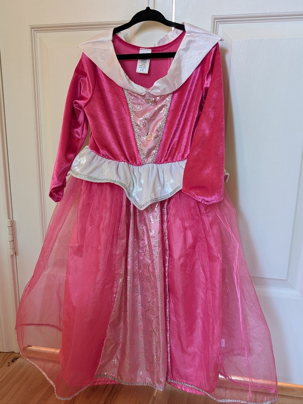 Little Adventures Sleeping Beauty Pink Princess Costume Dress 3-5 Y